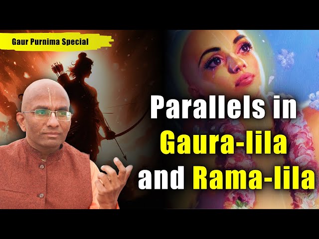 Parallels in Gaura-lila and Rama-lila, Gaur Purnima special 2024, New Jersey, USA.