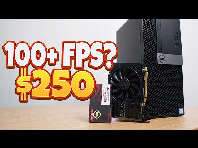 Simple $250 Budget Gaming Pc + benchmarks!