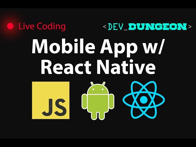 Live Coding: Mobile App w/ React Native (GPS bookmarker)