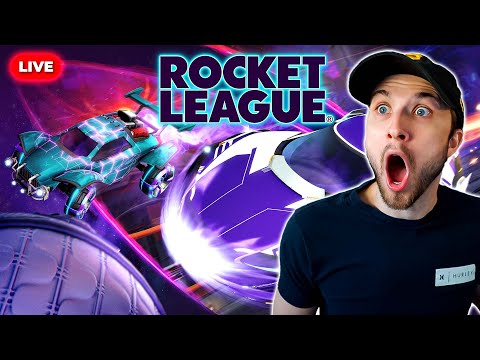 🔴LIVE! Flying up the Ranks of Rocket League Competitive