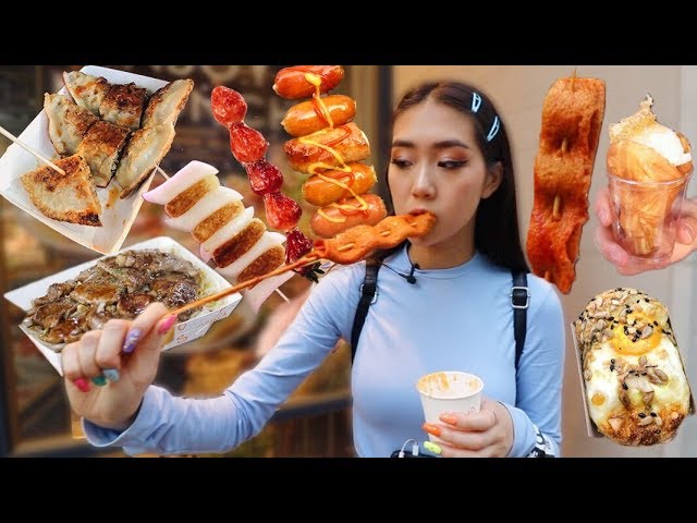 KOREAN STREET FOOD TOUR IN MYEONGDONG