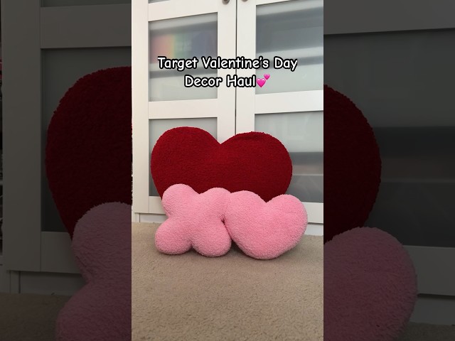 Target Valentine’s Day Decor Haul #dailyvlog #minivlog #targethaul #valentinesdaydecor