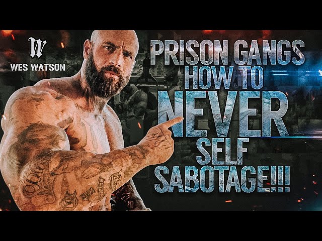 Prison Gangs: How to NEVER Self Sabotage!!!