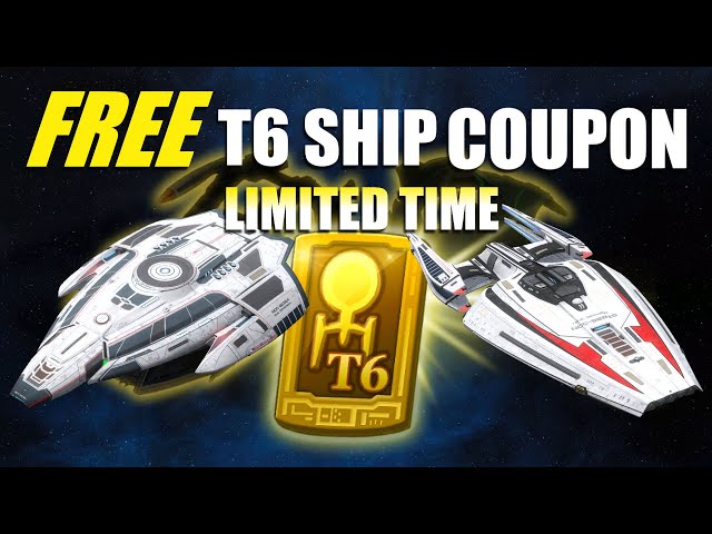 Claim Your FREE T6 Coupn | ANY zStore Ship | Star Trek Online