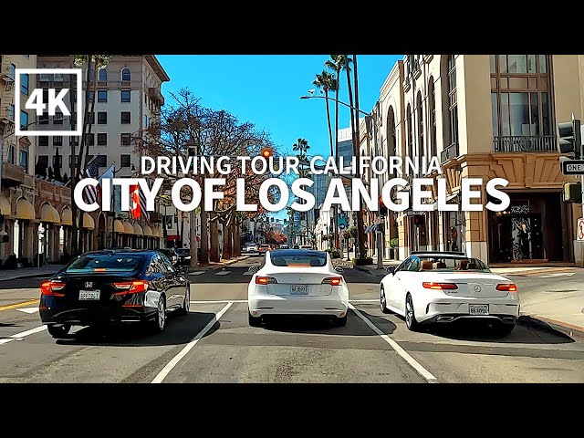[Full Version] Driving Los Angeles - 5 Hours 41 Min. a Long Drive in Downtown & Westside Los Angeles