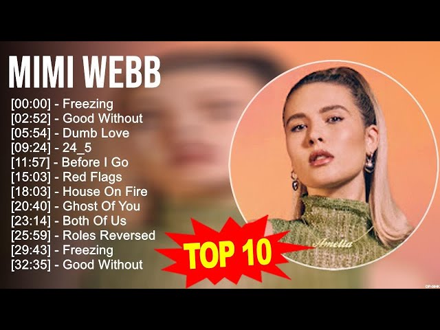Mimi Webb 2023 MIX ~ Top 10 Best Songs ~ Greatest Hits ~ Full Album