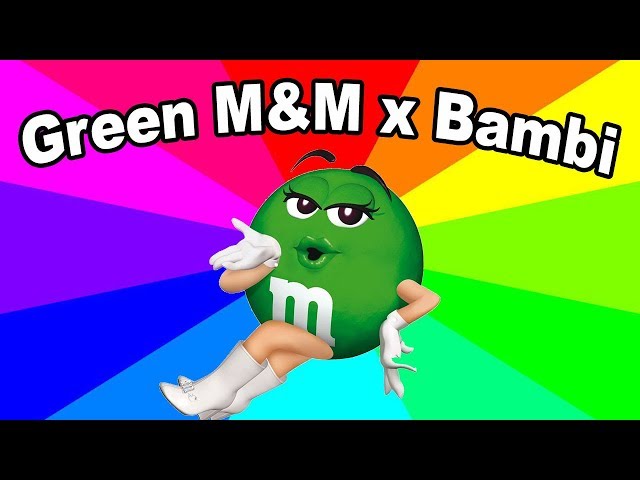 Green M&M And Bambi PS2 Game Meme - The origin of "Now listen to me" Memes
