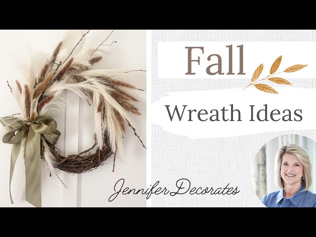 DIY Fall Wreath Ideas | Fall Natural Wreath