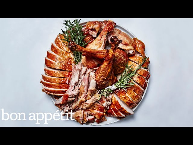 How To Carve A Turkey...Not at the Dining Table | Bon Appétit