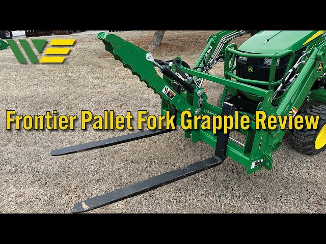 Frontier PG11 Pallet Fork Grapple Review