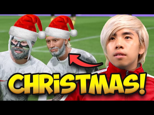 We Dress Up in Christmas Outfits in EA FC24!