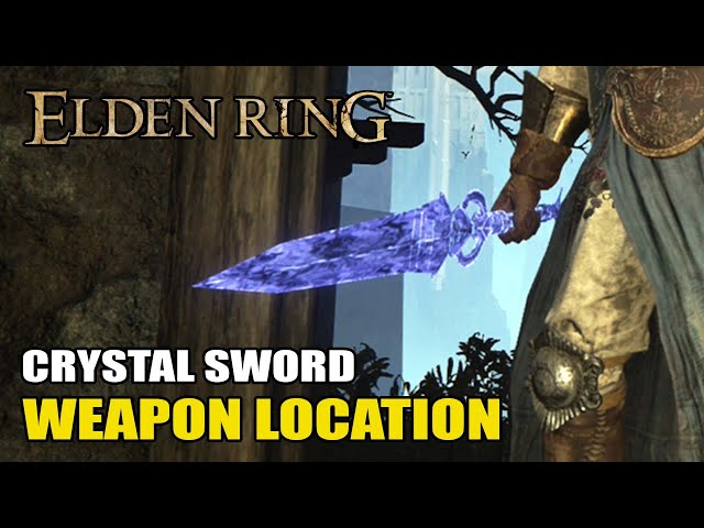 Elden Ring - Crystal Sword Weapon Location