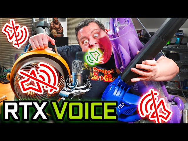 Nvidia RTX Voice removes all Microphone background noise in real time! - @Barnacules