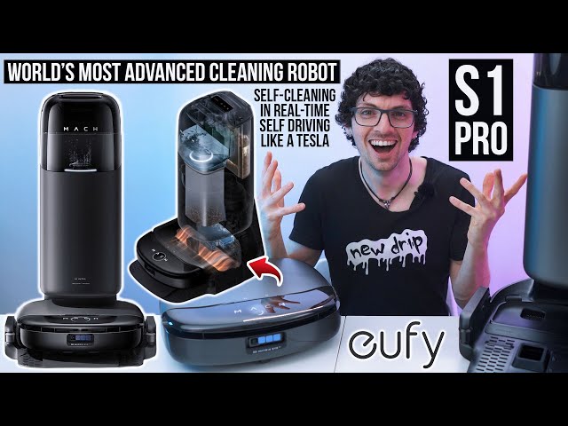 World’s First Floor Washing Robot With Vacuum & Real-Time Self-Cleaning! - eufy S1 Pro Review & Test