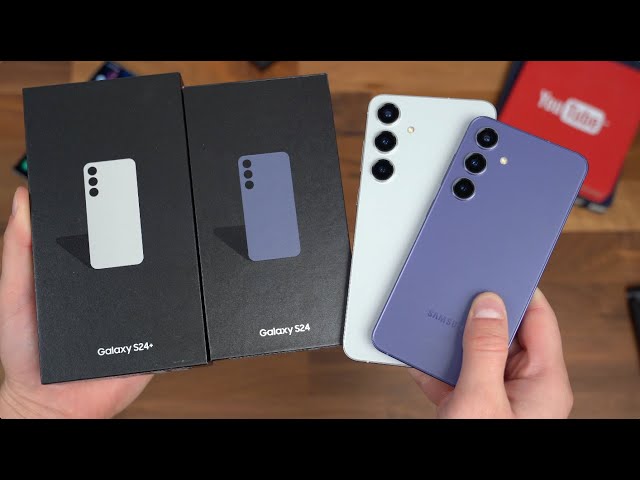 Samsung Galaxy S24 and S24 Plus Unboxing!