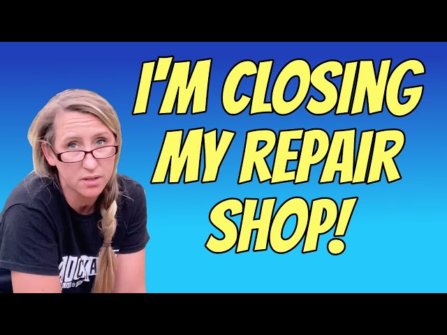 The End of an Era: Why I'm Closing My Small Engine Repair Shop After 12 Years..(Medical Issues)