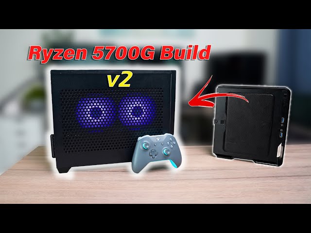 Ryzen 5700G Build v2 - MORE POWER! - Bigger, Faster, Quieter