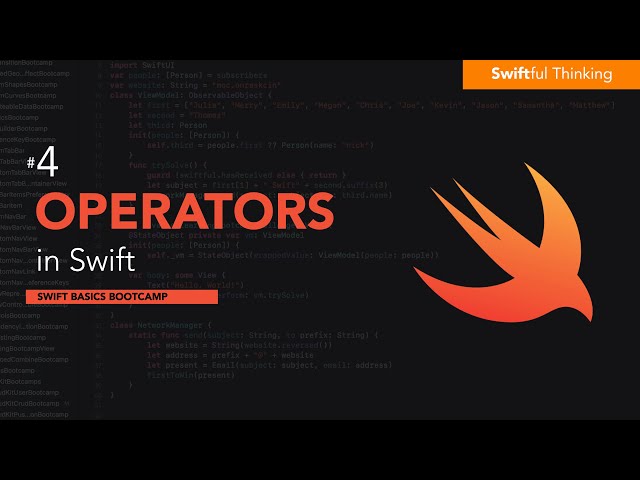 How to write if-statements and use operators | Swift Basics #4
