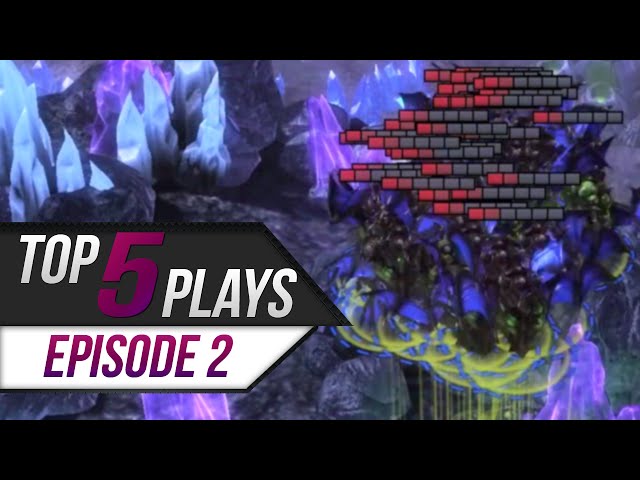 StarCraft 2: TOP 5 Plays - Episode 2 - Featuring Lowko!