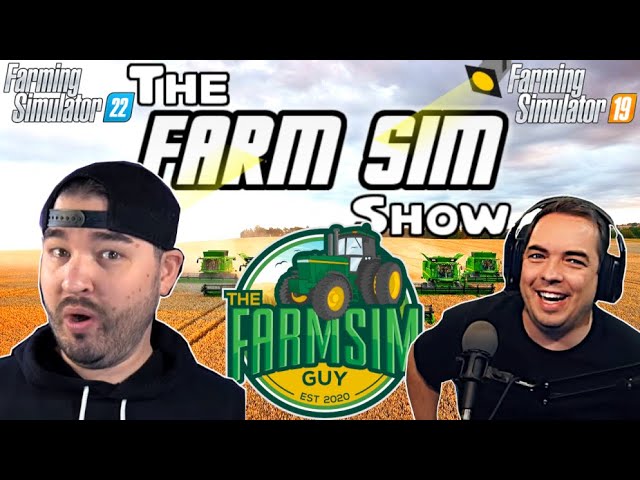 FARMSIM GUY ON FARMSIM SHOW! (LIVE)