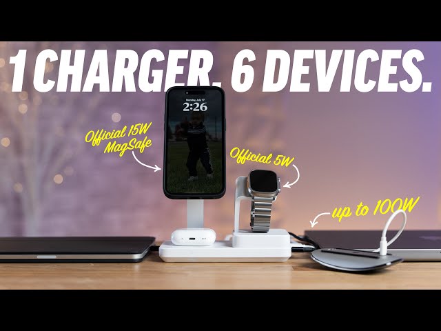 The FASTEST Apple Charger is Here! ESR MagSafe 6-in-1