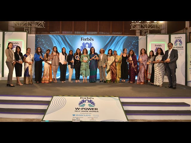 Forbes India W-Power 2024 Self-Made Women | Award ceremony
