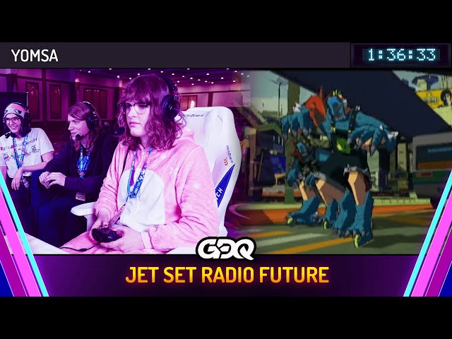 Jet Set Radio Future by yomsa in 1:36:33 - Awesome Games Done Quick 2024