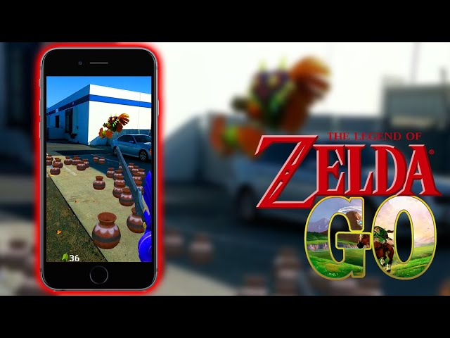 I Made Legend Of Zelda: GO - AR Game!