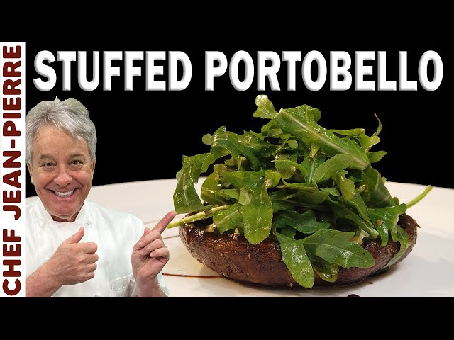 How To Stuff a Portobello Mushroom | Chef Jean-Pierre