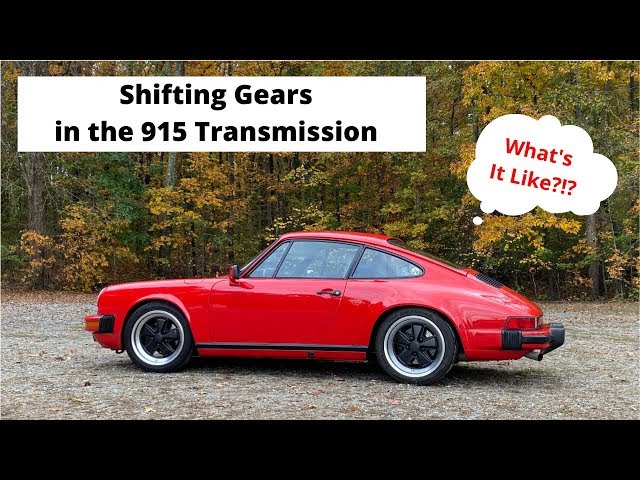 1986 Porsche 911: Shifting Gears in a 915 Transmission...What's It Like?