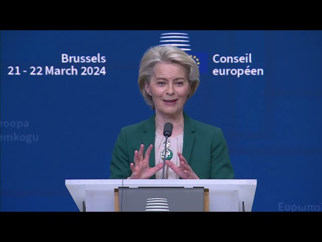 European Council - Press Conference 22/03