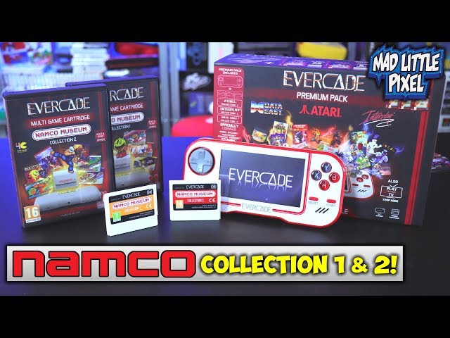 Evercade Retro Handeld - Namco Museum Collection 1 & 2 Gameplay! MLP Live!