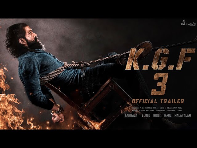 KGF CHAPTER 3 Concept Trailer | Yash | Prashanth Neel | Ravi Basrur | KGF 3 Trailer