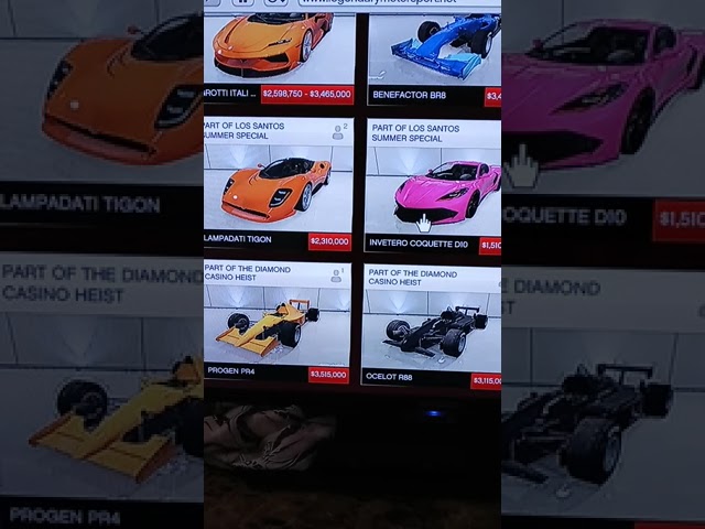 GTA Online 2nd character cannot use legendary Motorsports to buy cars..