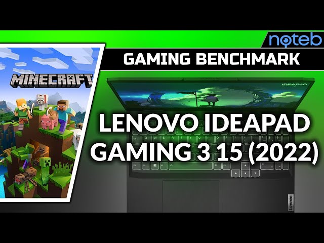 Lenovo Ideapad Gaming 3 15IAH7 - Minecraft [ i5-12450H | RTX 3050 ]