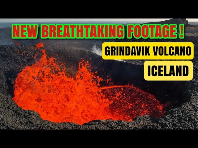 Groundbreaking Footage From Iceland Volcano Rim! Latest Drone Update! New Epic Flight! Apr 13, 2024