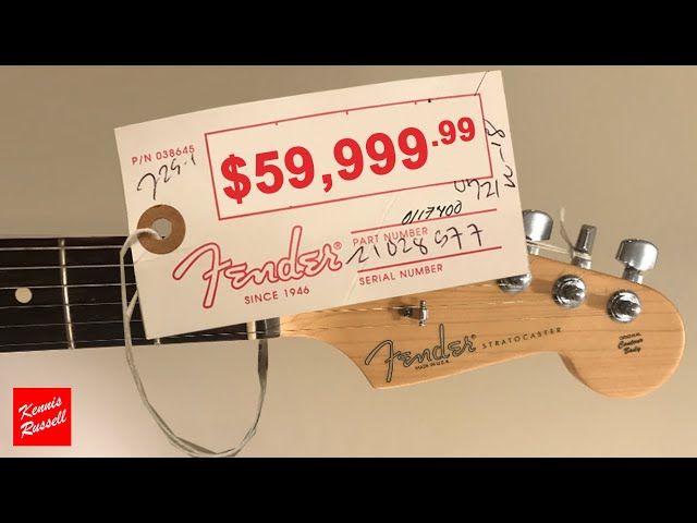 Most Overpriced Guitar Ever? Fender Stratocaster w/ 6000% Markup
