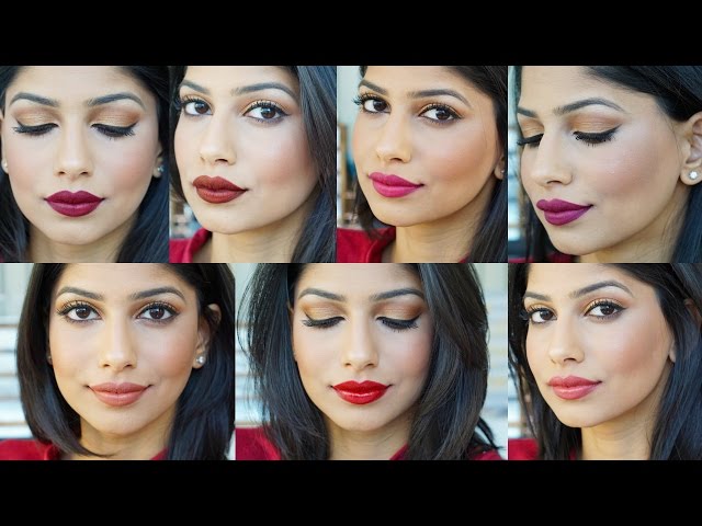 My Favorite Fall lipsticks for Indian/Brown/Tan/Medium Skin!