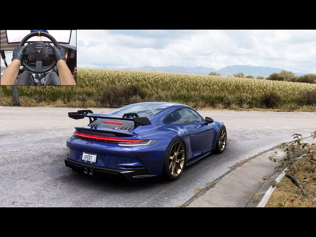 Porsche 911 GT3 - Forza Horizon 5 | Thrustmaster TX gameplay