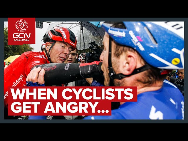 When Cyclists Get Angry - Pro Cycling’s Most Heated Moments