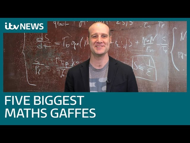 Scary, costly and funny results of maths errors, by Stand-Up Maths comedian Matt Parker | ITV News