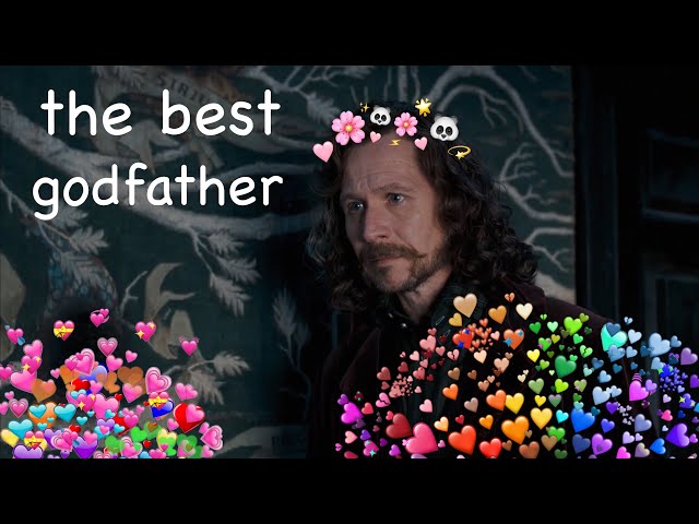 Sirius Black being a (cool) godfather