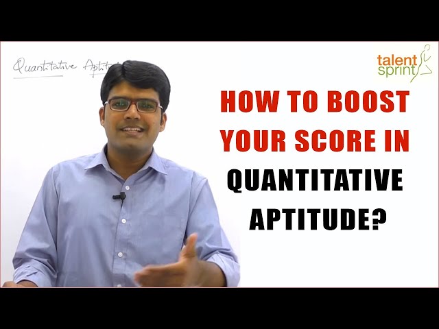 How to Boost your Score in Quantitative Aptitude? | Bank & SSC 2018 Exams | TalentSprint
