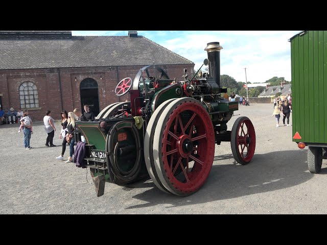 Clayton & Shuttleworth . Traction Engine . Foot Plate Ride