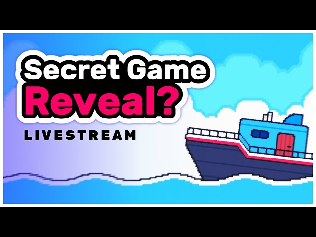 🔴 Pixel Art Challenges + Secret Game Reveal? - Livestream