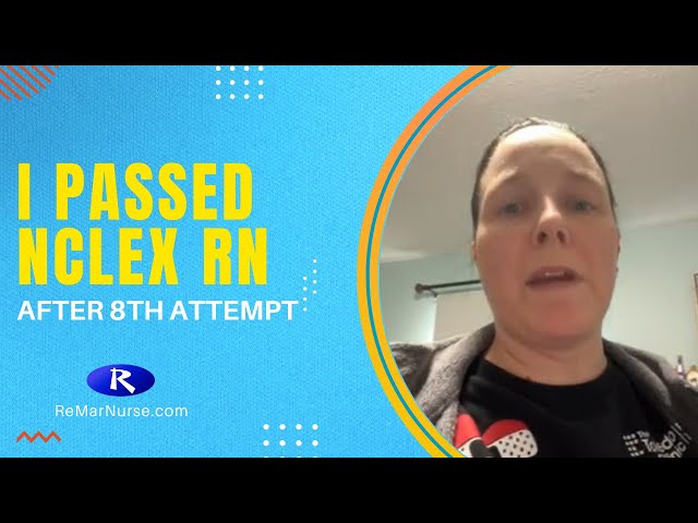 She Passed NCLEX After 8th Attempt | NCLEX Journey