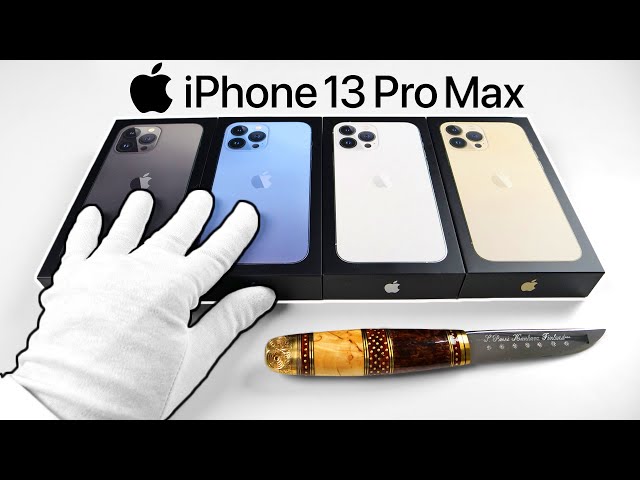 iPhone 13 Pro Max Unboxing - Best iPhone for Gaming? (Minecraft, PUBG, Call of Duty)