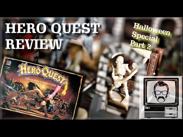 Hero Quest Board Game Review Halloween Special Part 2 | Nostalgia Nerd
