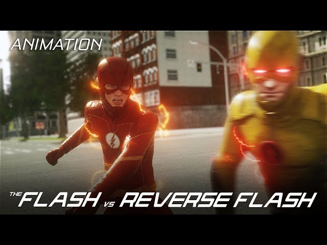 The Flash VS Reverse-Flash - Part 1 (CW 3D Fan Animation)