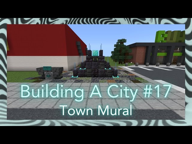 Building A City #17 - Town Mural